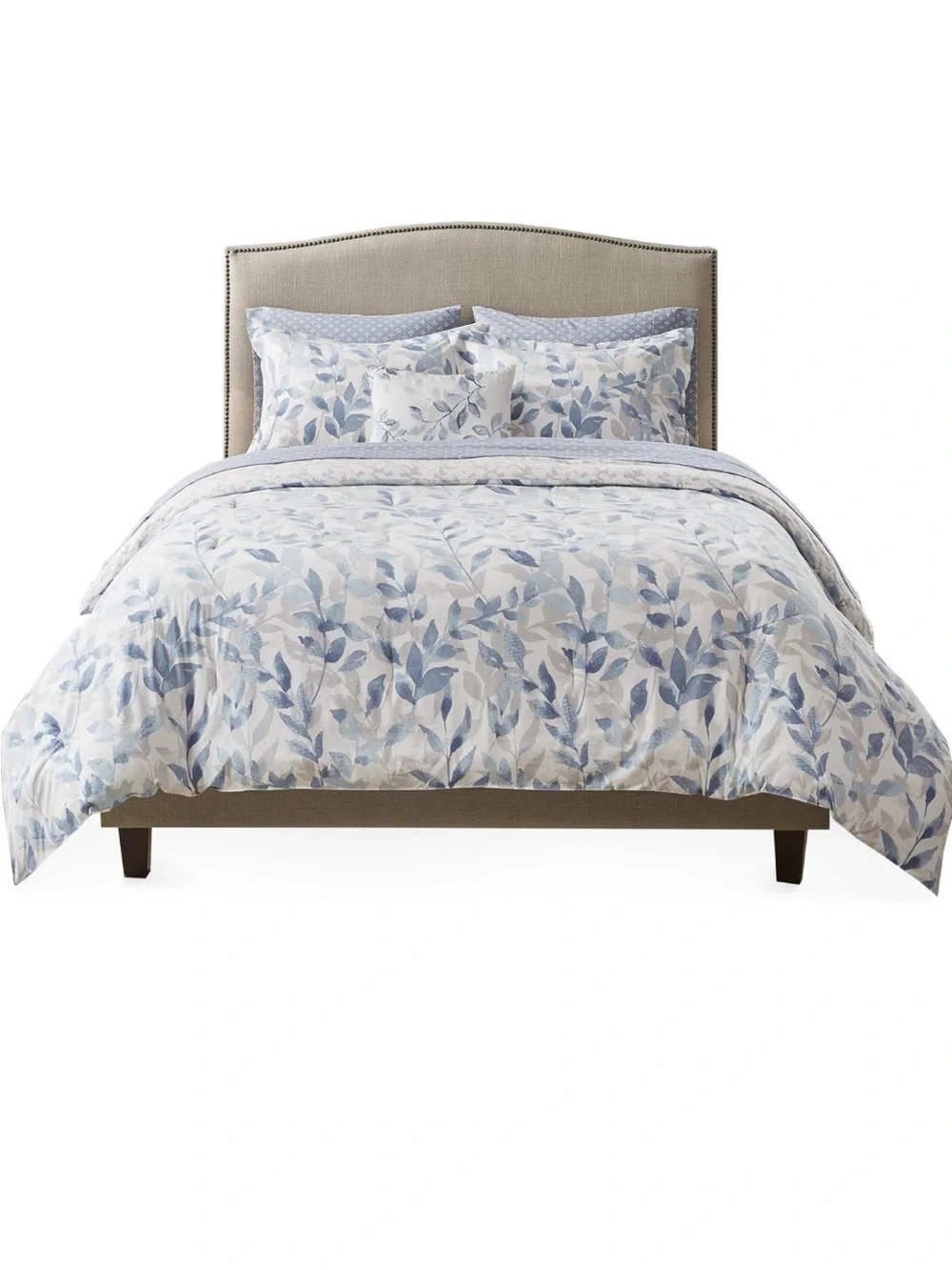 Madison Park Essentials Cozy Bed in a Bag Reversible Comforter with Sheets Queen